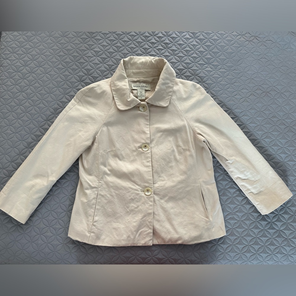 Banana Republic 3/4 sleeve short jacket